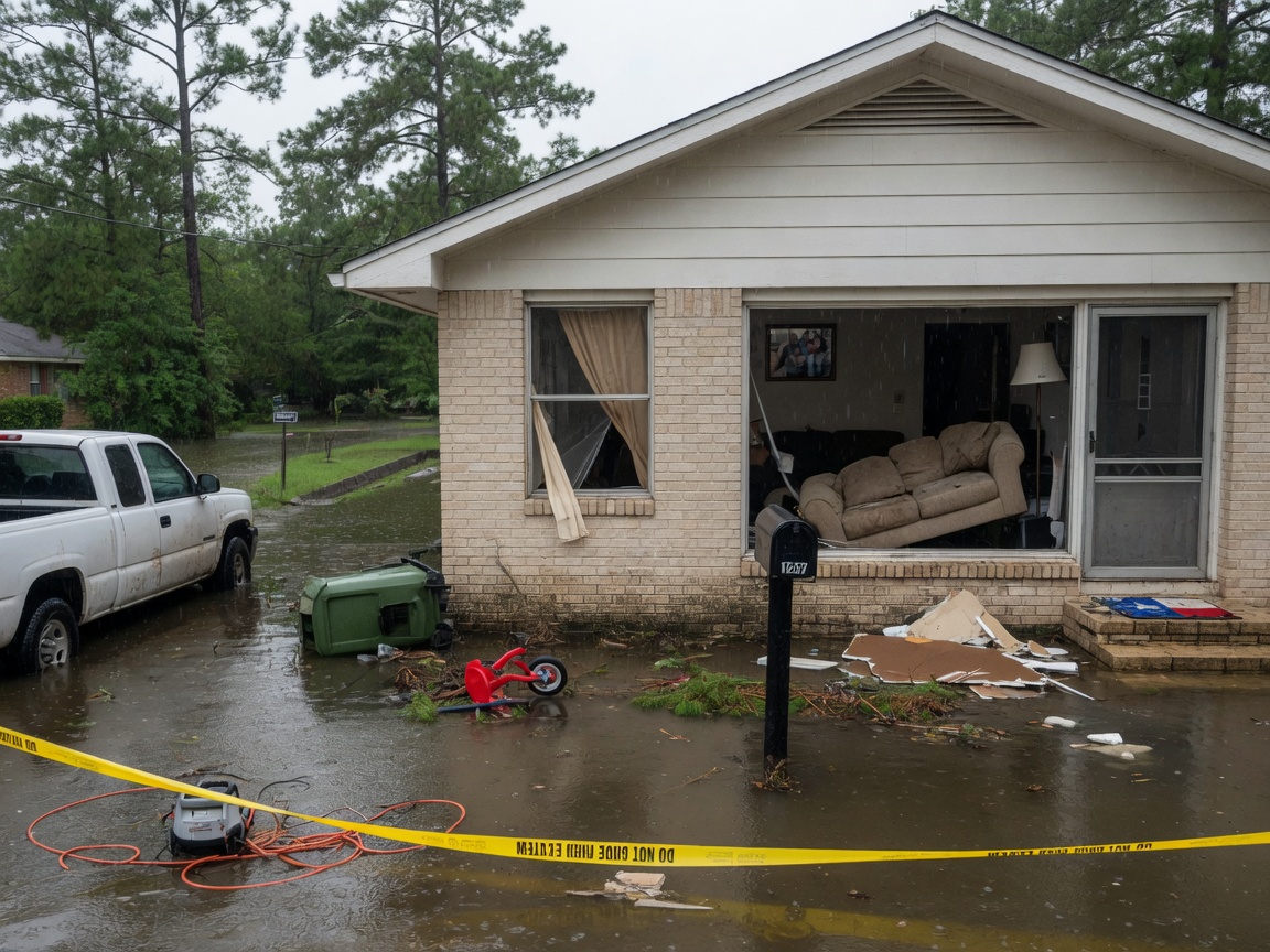 Flooded House in Conroe: When Do You Need Professional Water Extraction?