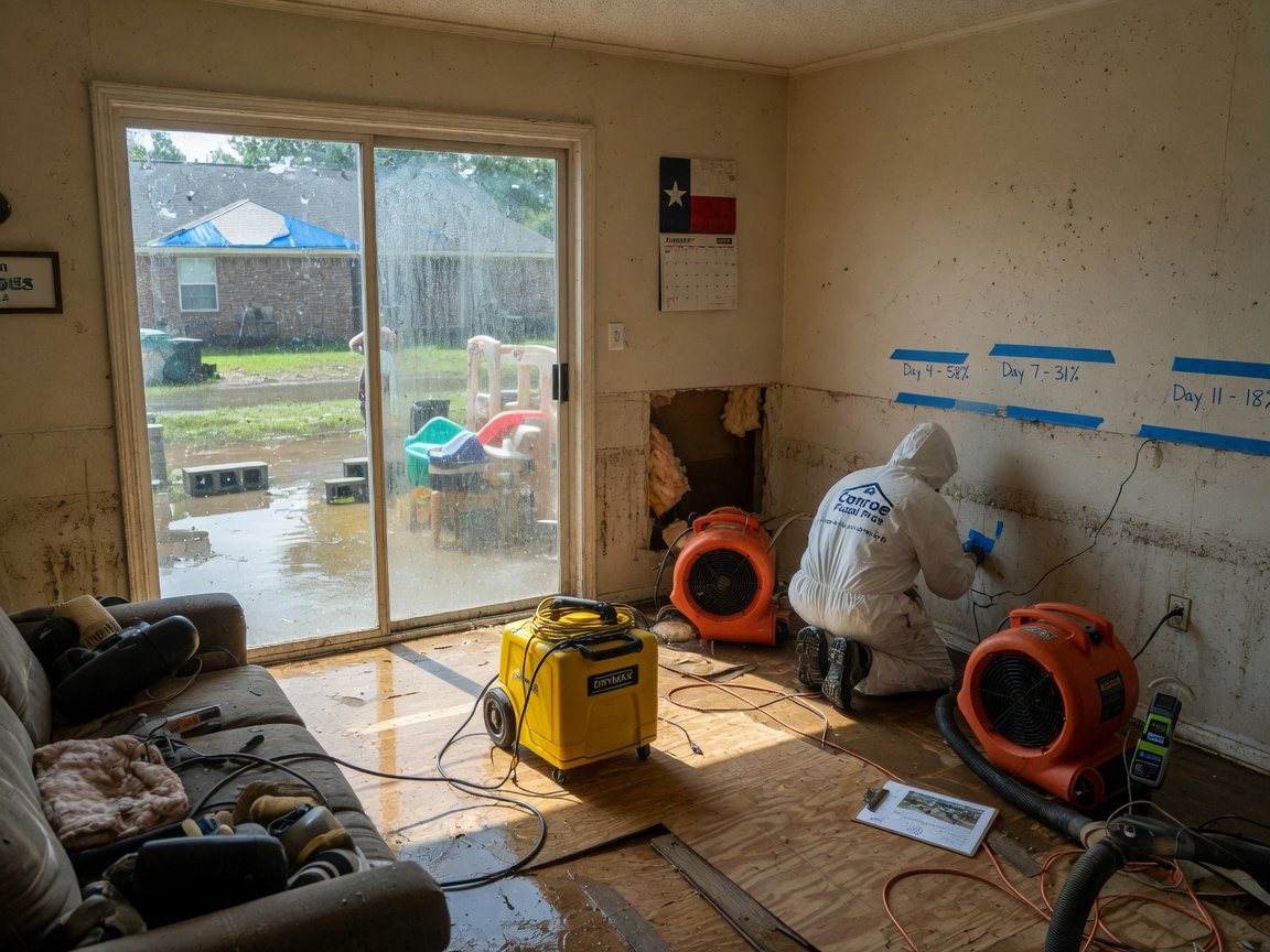 Flood Damage in Graystone Hills