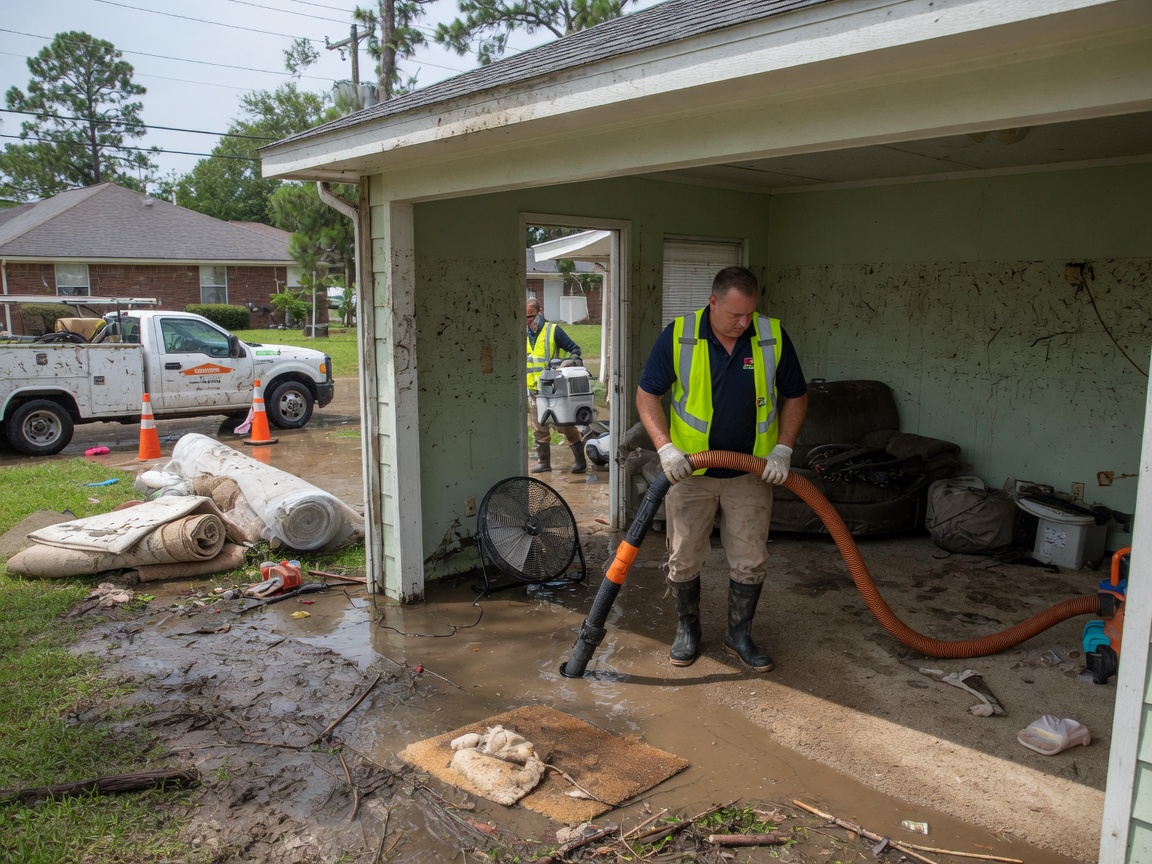 Flood Damage in Woodmark